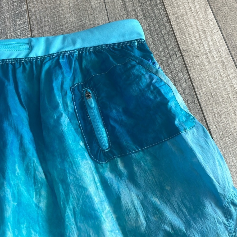 Nike Repel Dri-Fit Trail Running Blue Tie Dye Shorts Size Large - Picture 12 of 12